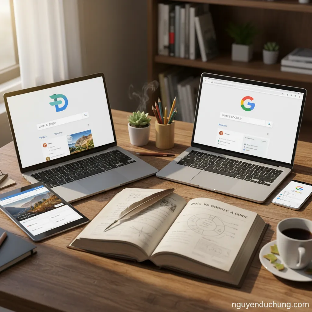 So sánh Bing với Google
