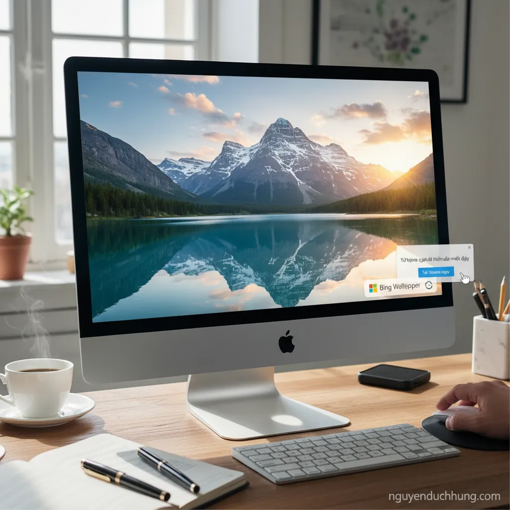 Tự động cập nhật hình nền