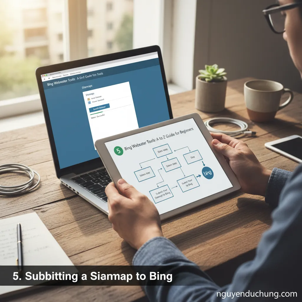 5. Gửi sơ đồ trang web cho Bing