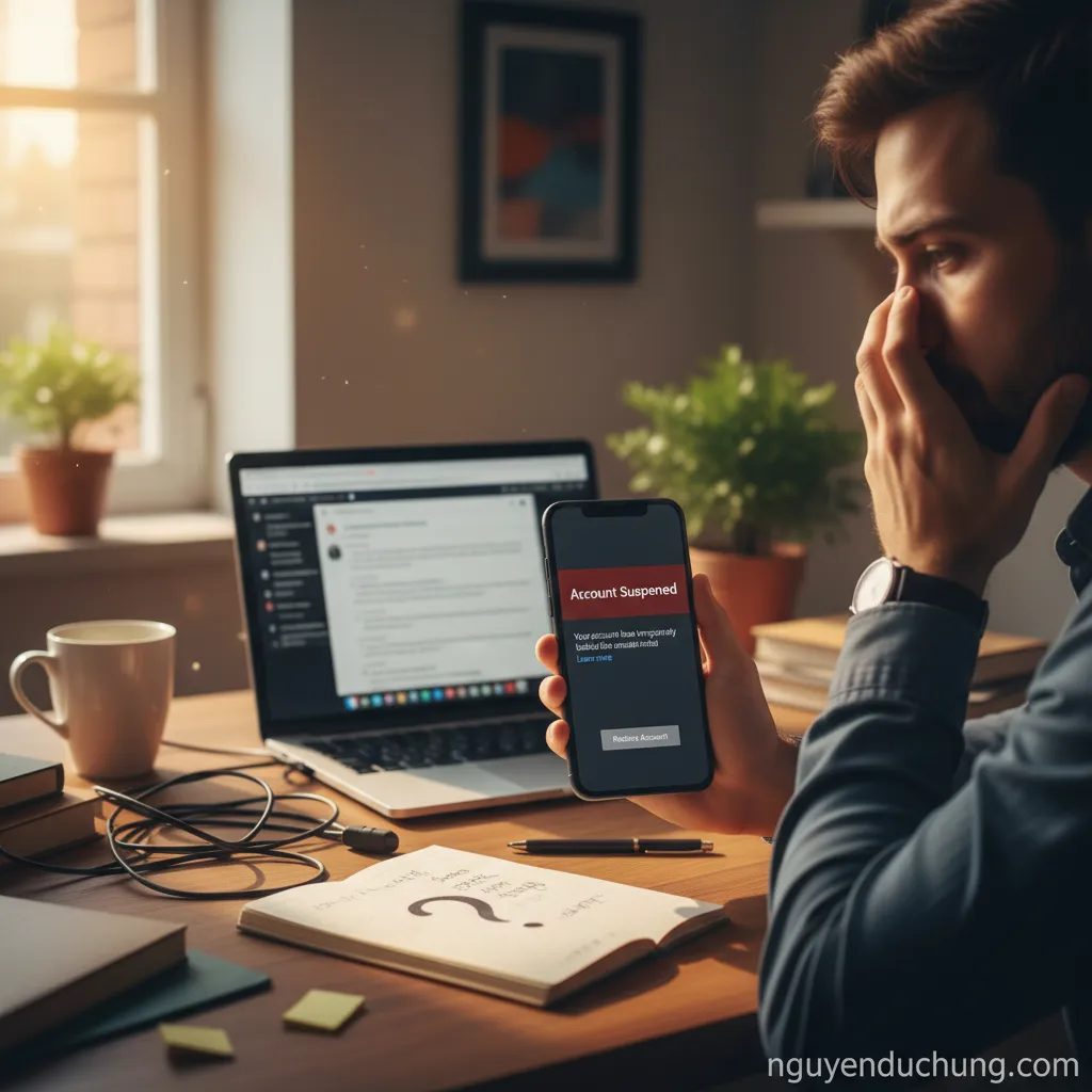 Tài khoản X bị khóa