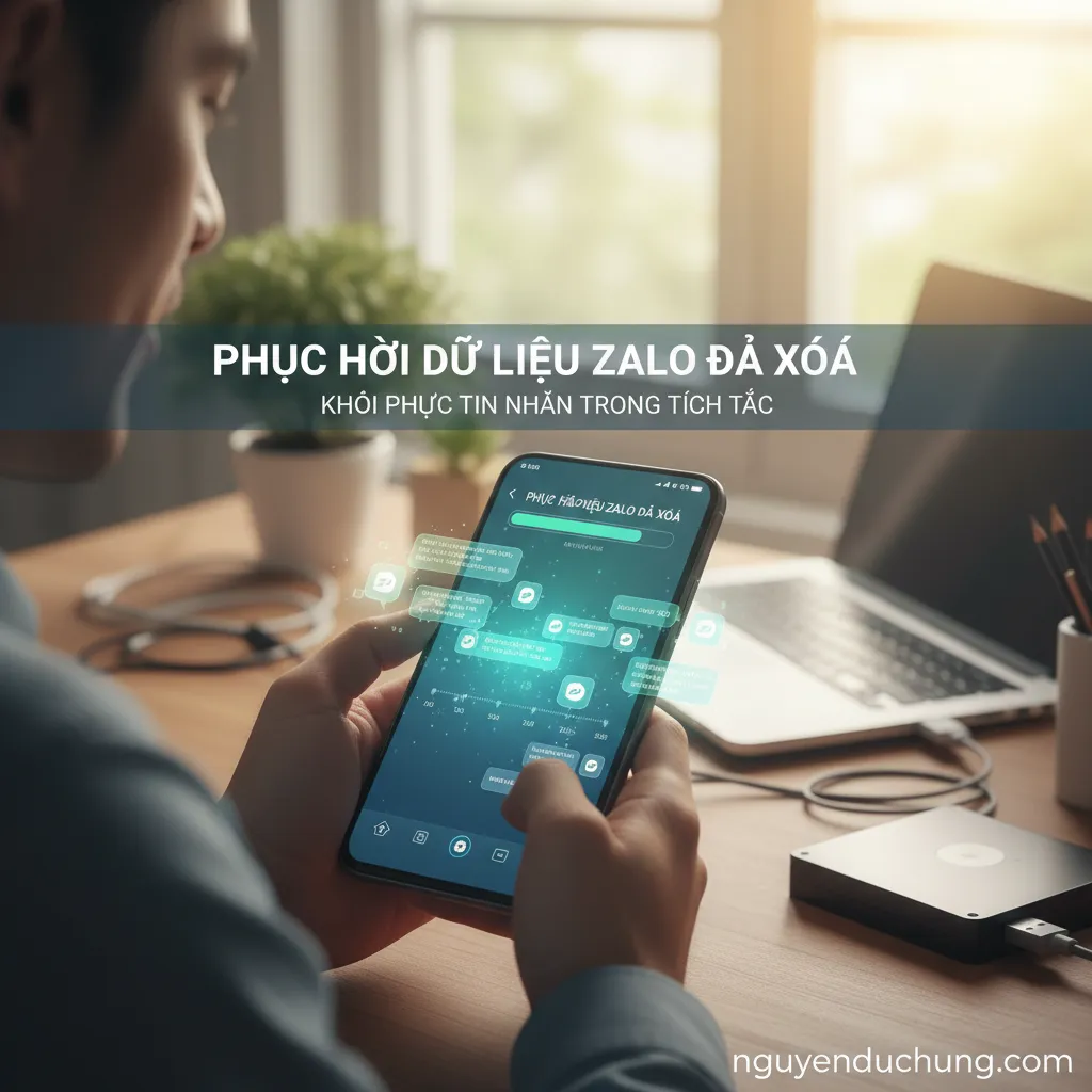 Phục hồi dữ liệu Zalo đã xóa