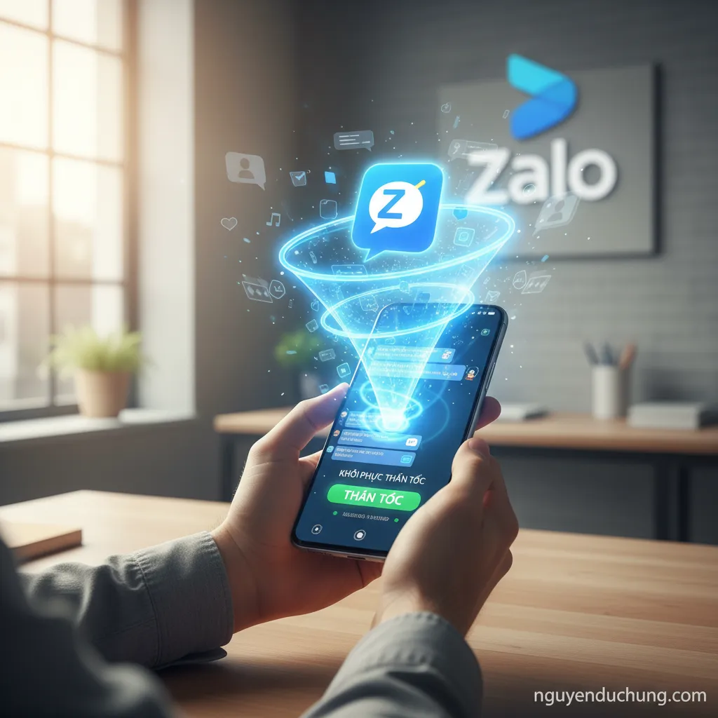 Khôi phục Zalo thần tốc