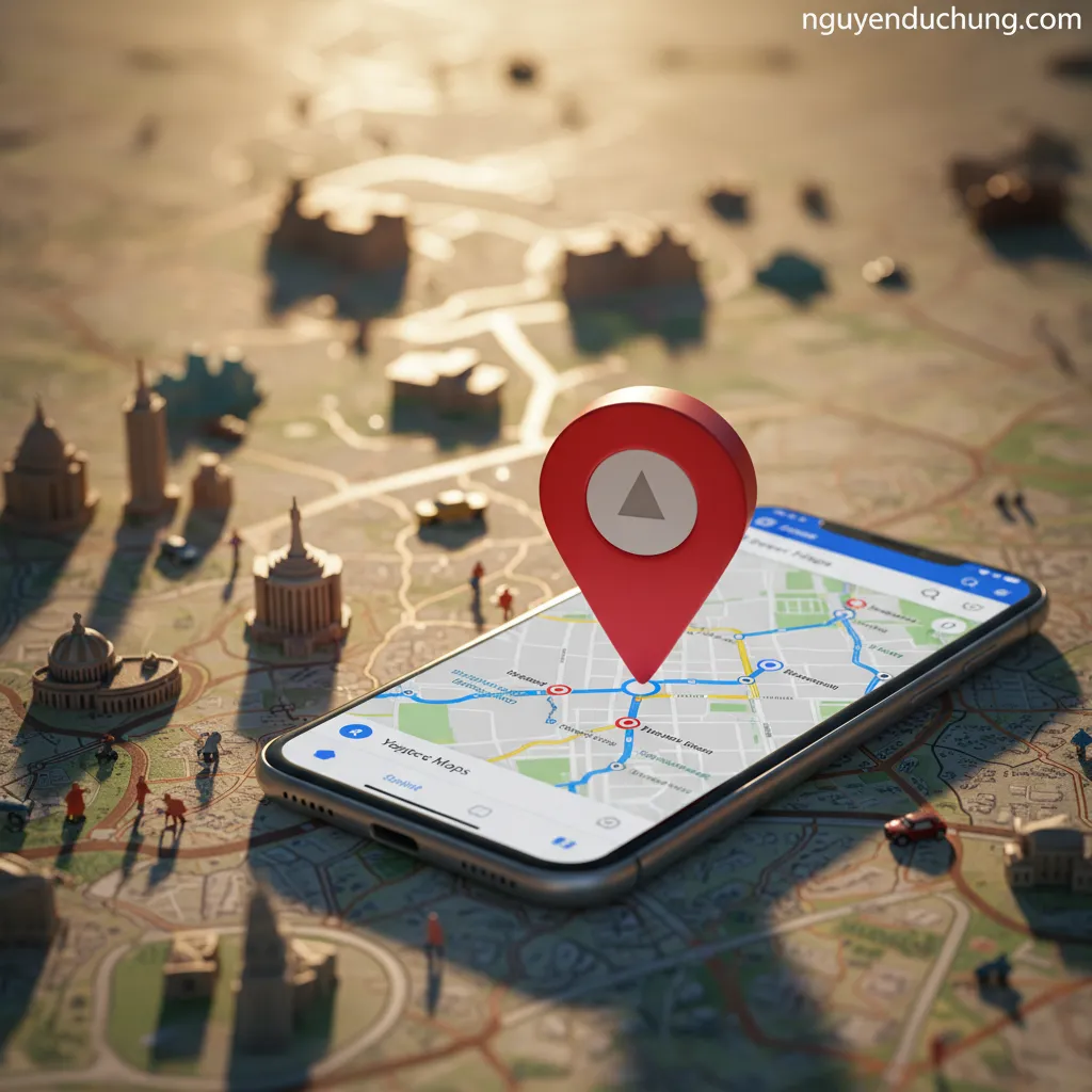 Biểu tượng đánh dấu vị trí Yandex Maps