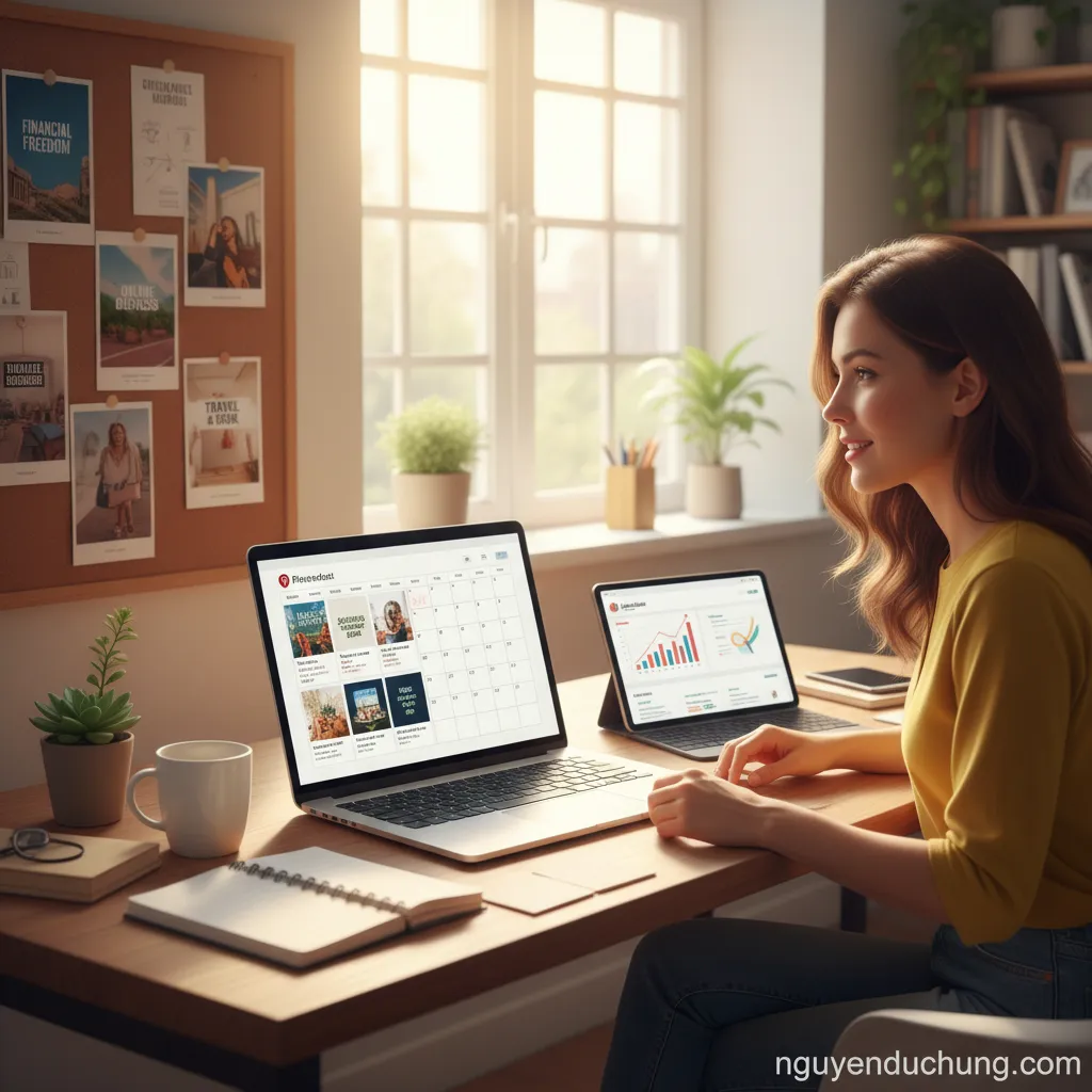 Lên lịch ghim Pinterest