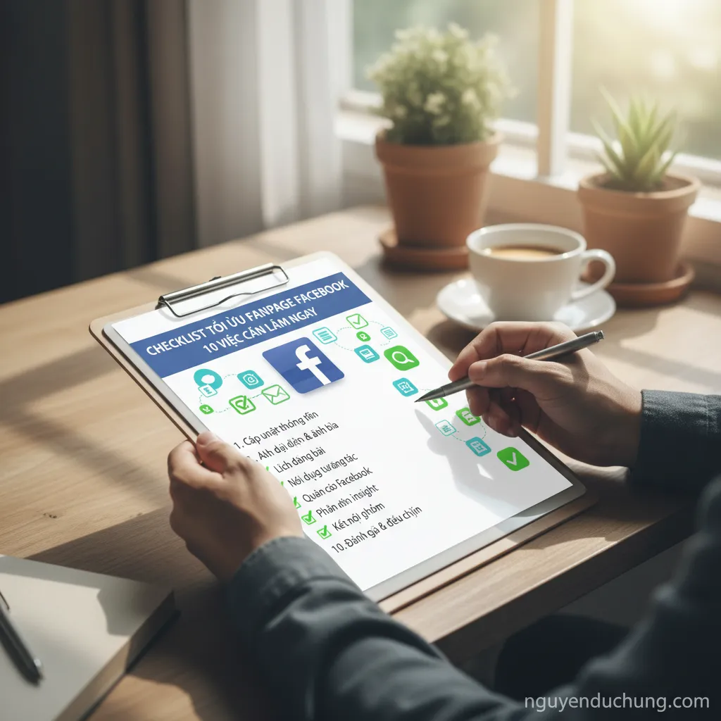 2. **Checklist Fanpage Facebook**