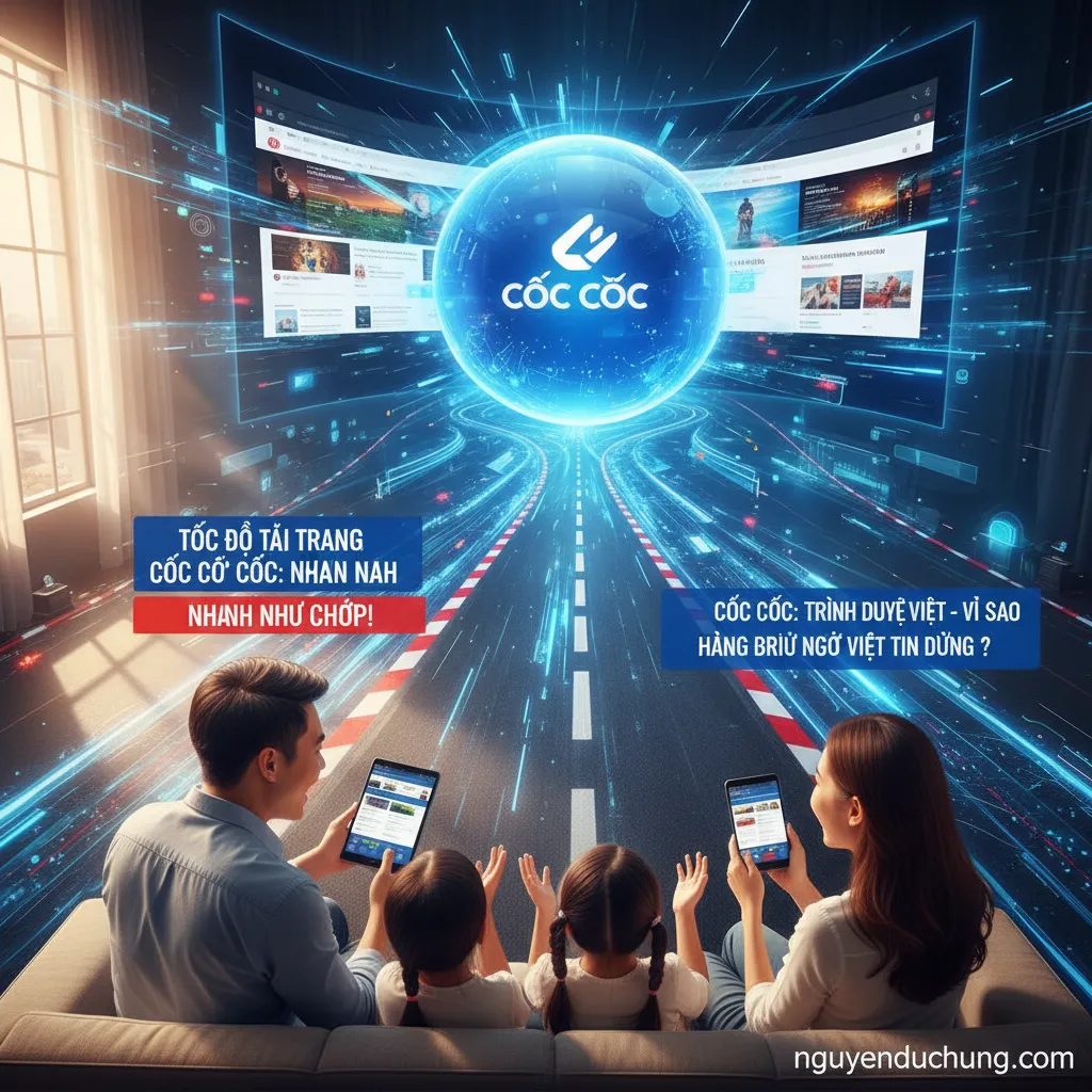 Tốc độ tải trang Cốc Cốc