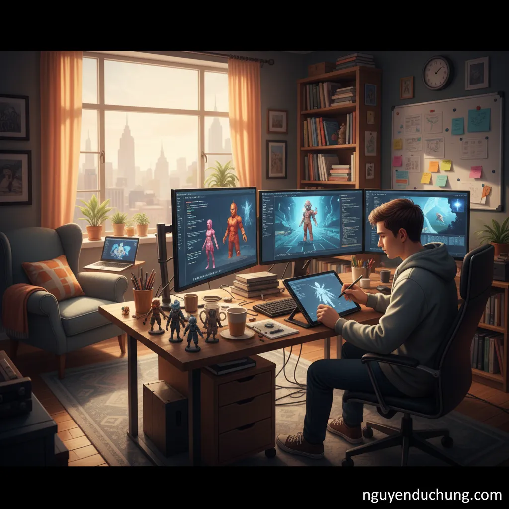 Freelancer thiết kế game