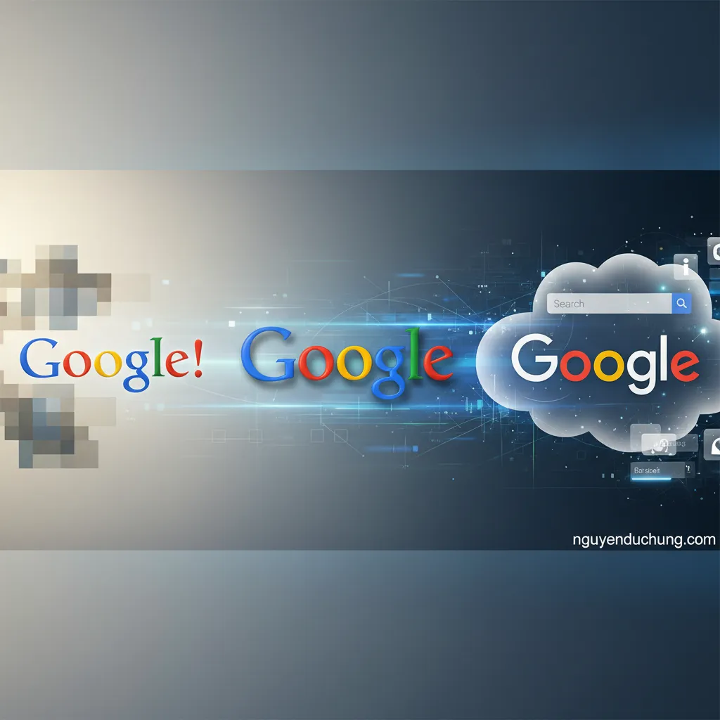 Sự tiến hóa của logo Google