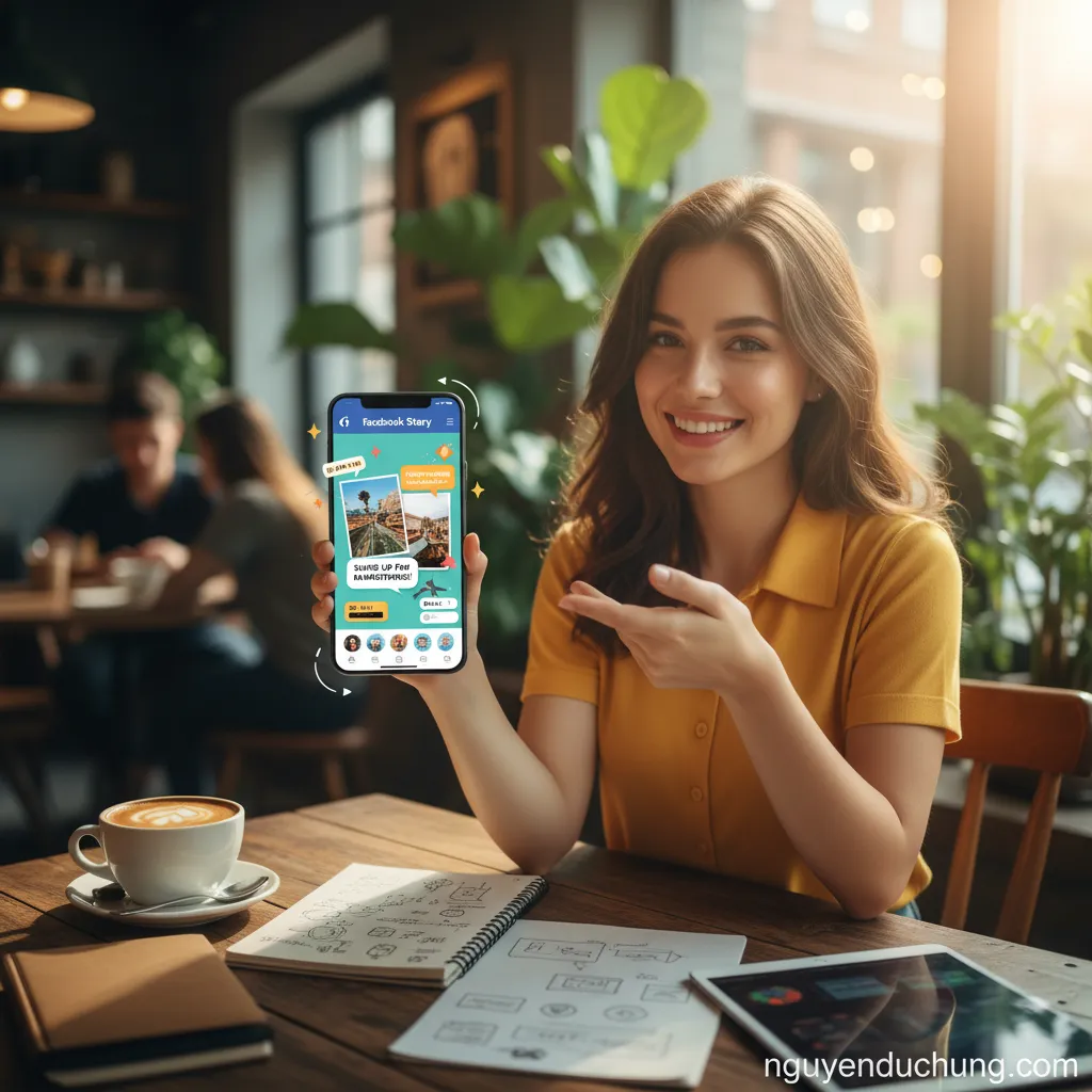 1. **Facebook Story**