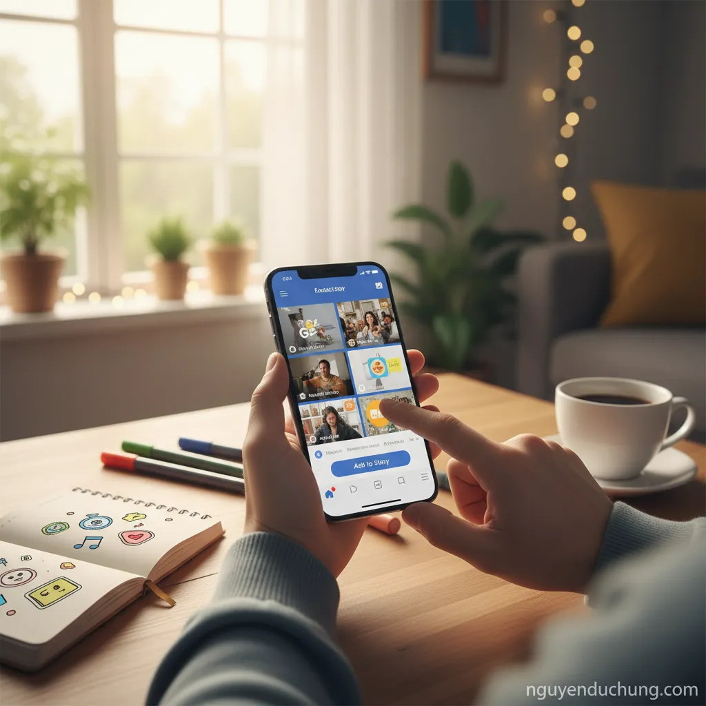 4. **Hướng dẫn Facebook Story**