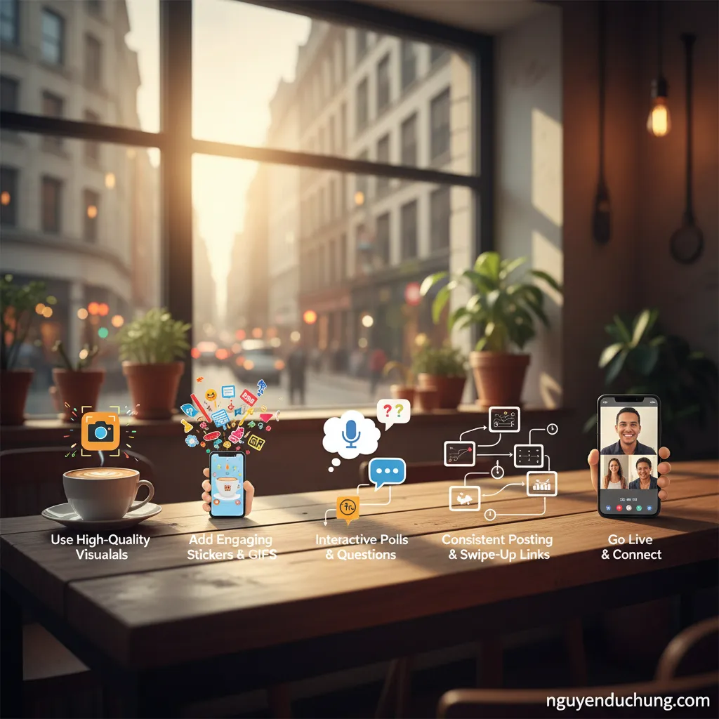 5. **Mẹo sử dụng Facebook Story**