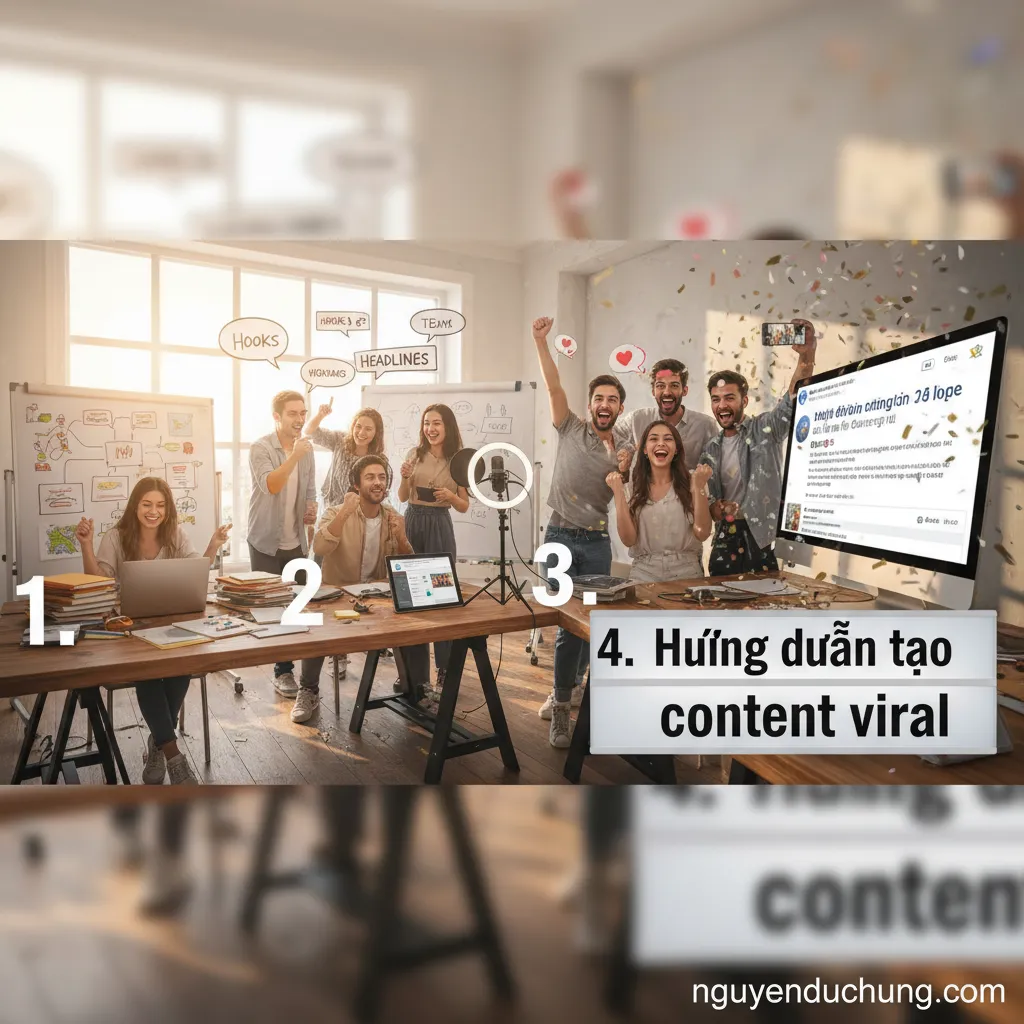 4. **Hướng dẫn tạo content viral**