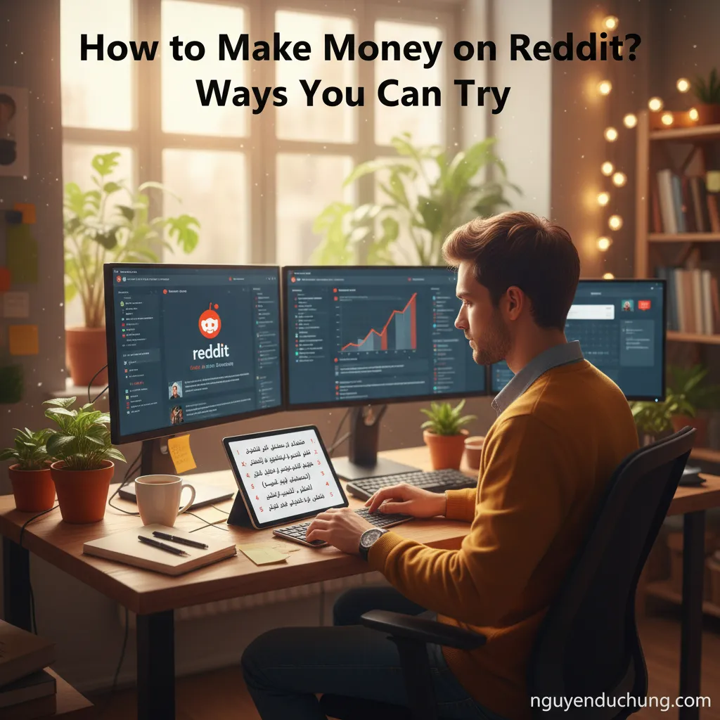 Cách kiếm tiền Reddit