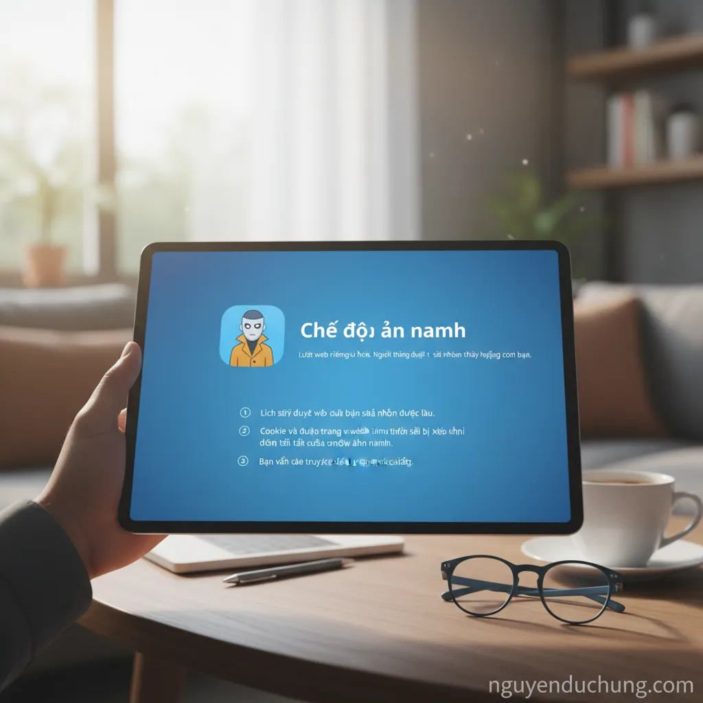 3. Chế độ ẩn danh Cốc Cốc