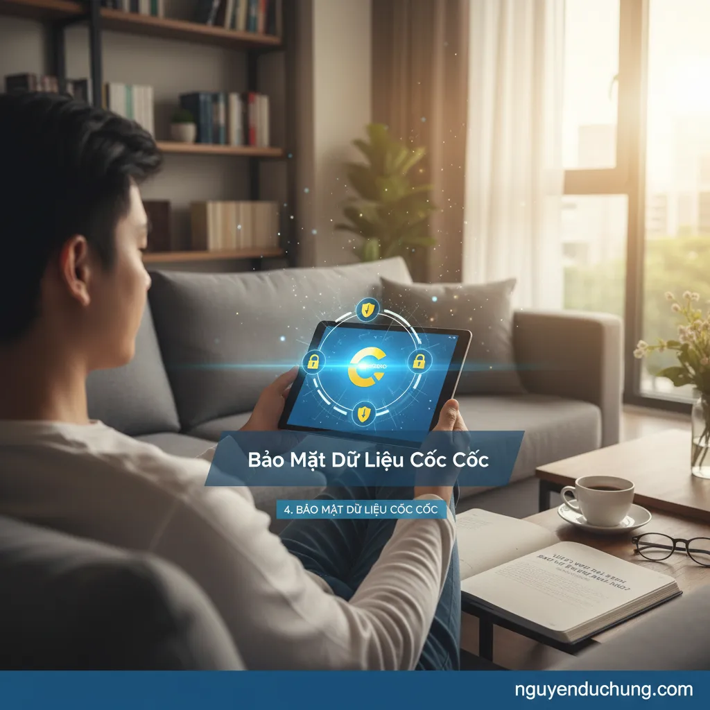 4. Bảo mật dữ liệu Cốc Cốc