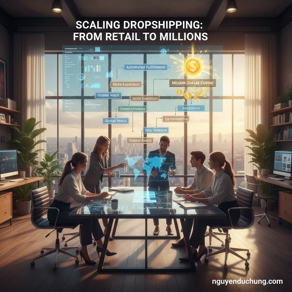 Chiến lược mở rộng quy mô Dropshipping