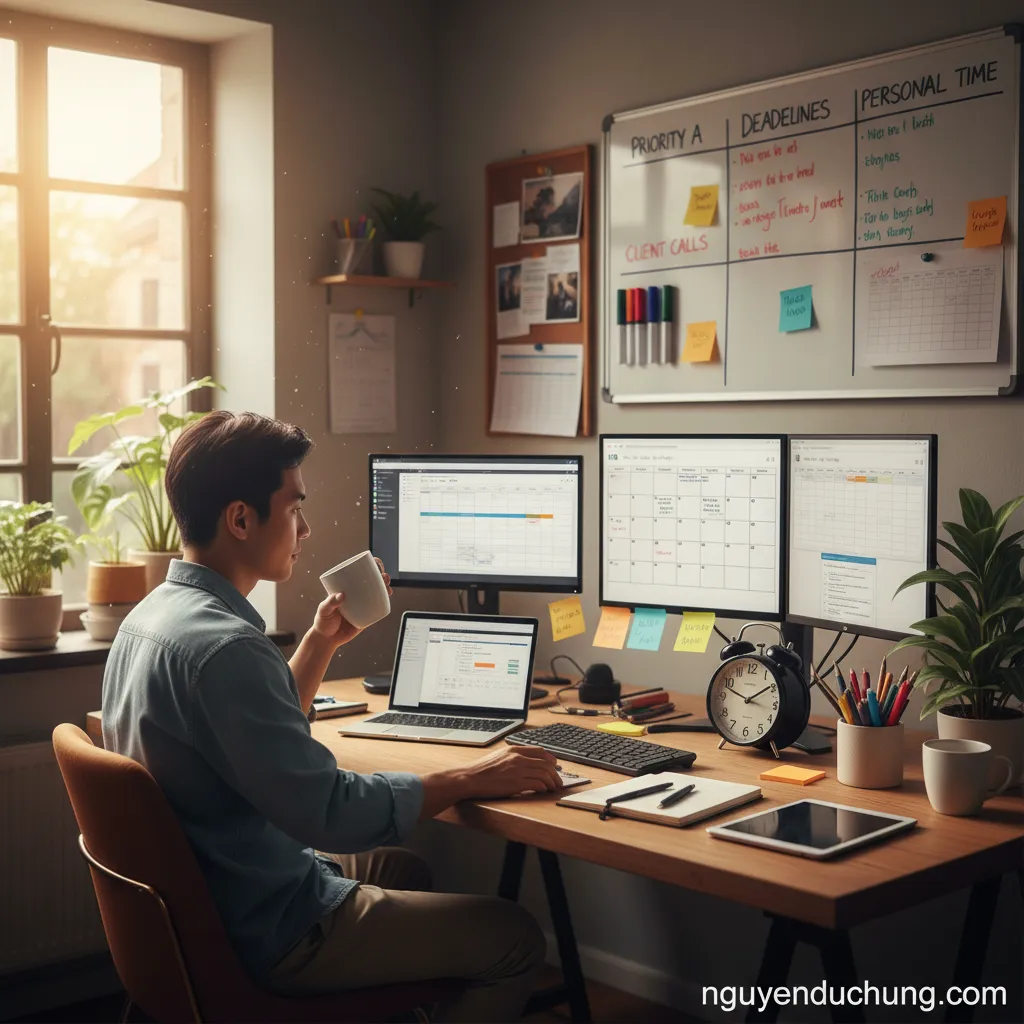 6. Quản lý thời gian hiệu quả freelancer