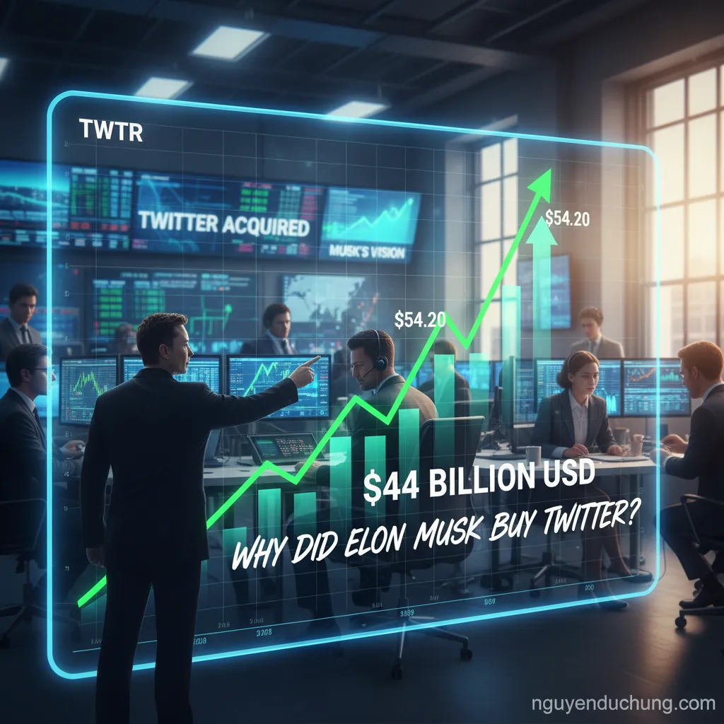 Biểu đồ chứng khoán Twitter tăng