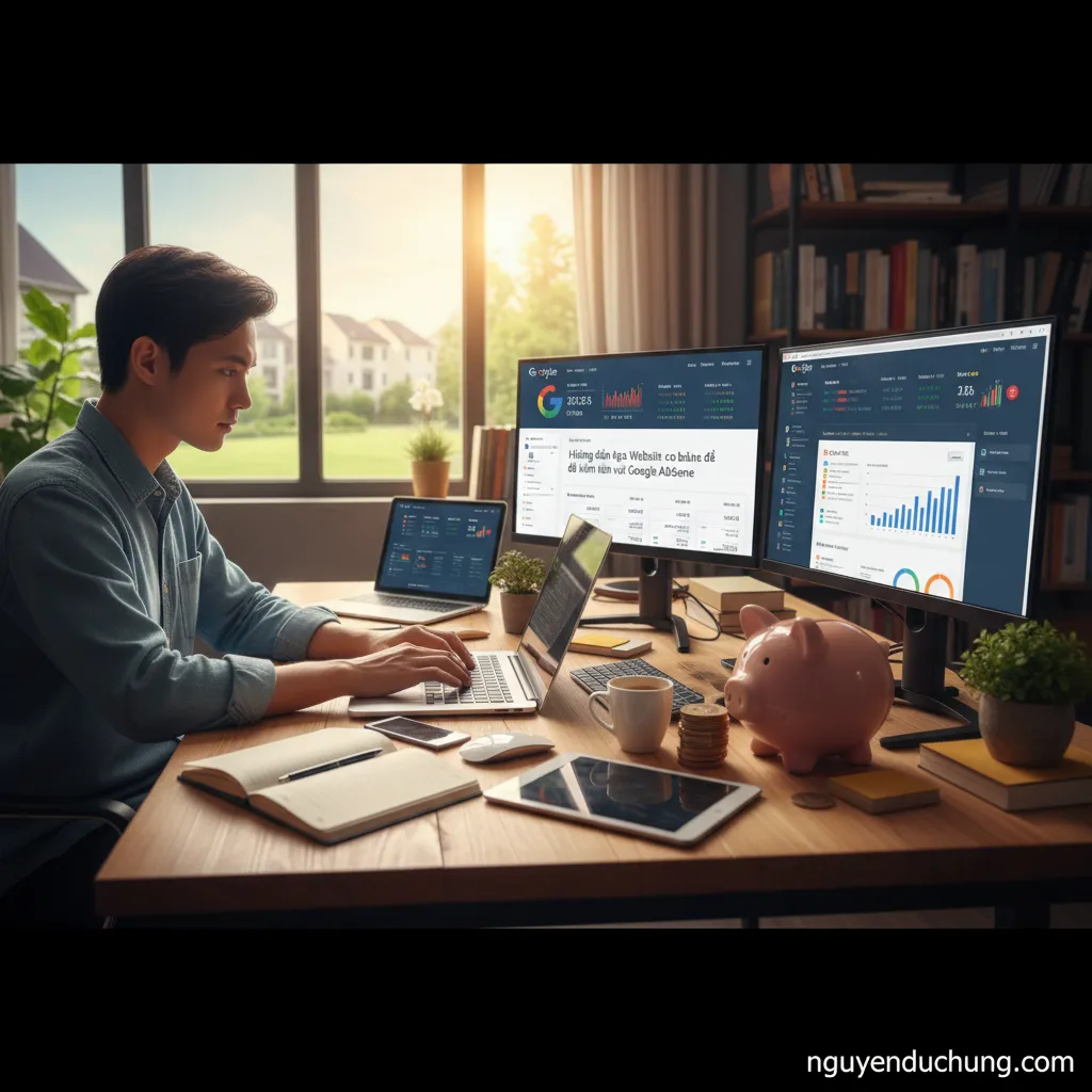 Kiếm tiền online google adsense