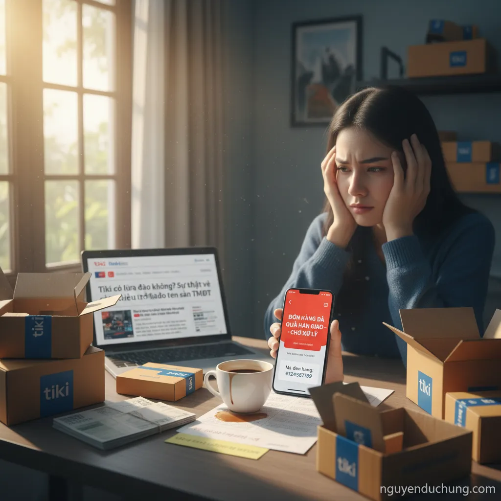 Đơn hàng Tiki không giao