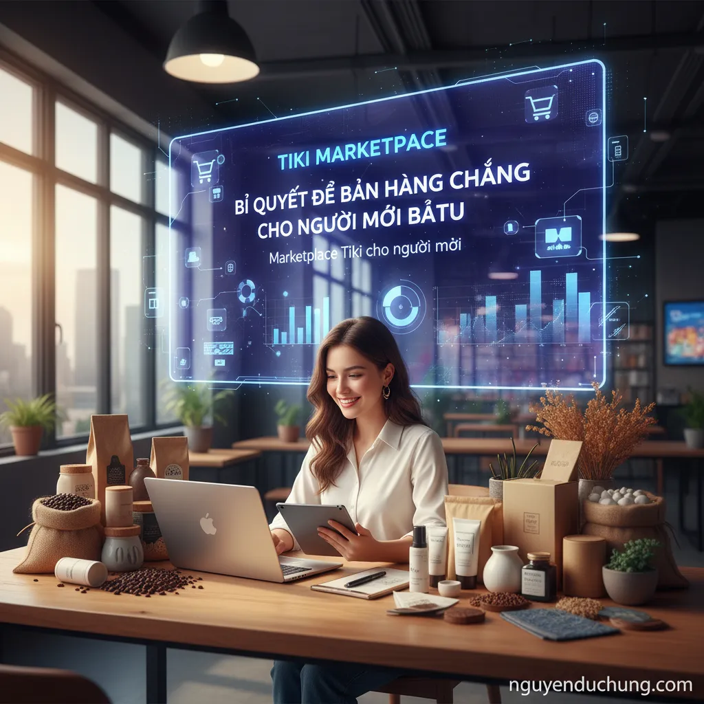 Marketplace Tiki cho người mới.