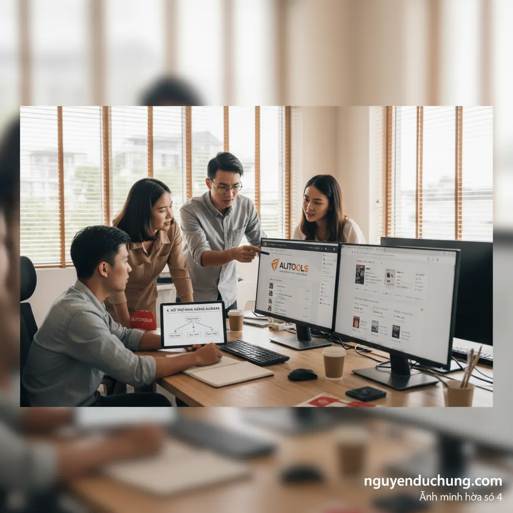 4. Hỗ trợ mua hàng Alibaba