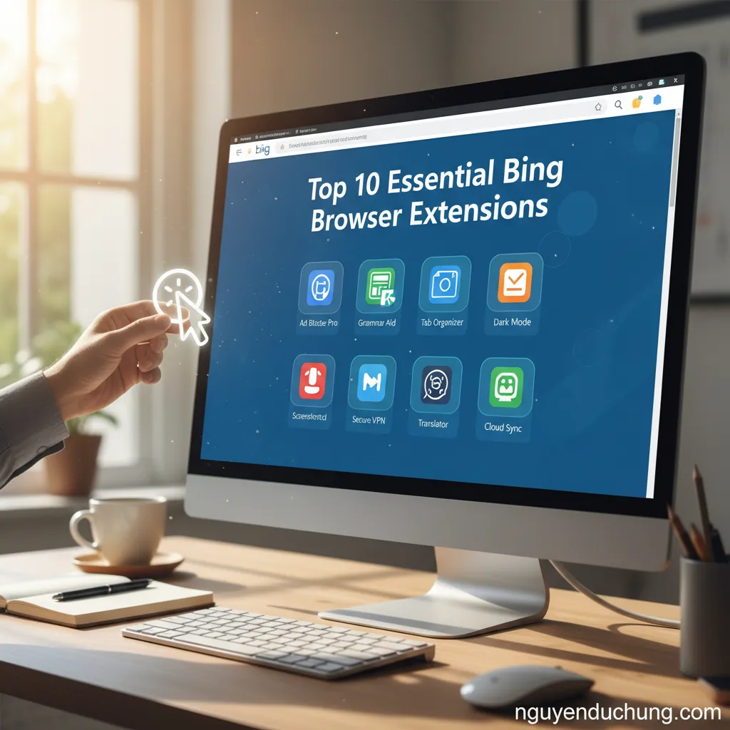 Tiện ích mở rộng trình duyệt Bing thiết yếu
