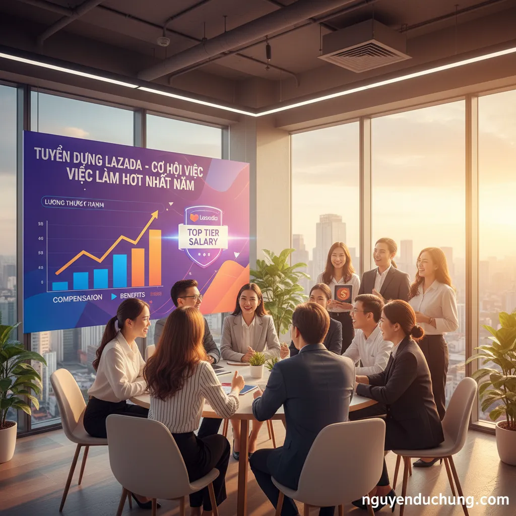 Lương thưởng Lazada cạnh tranh