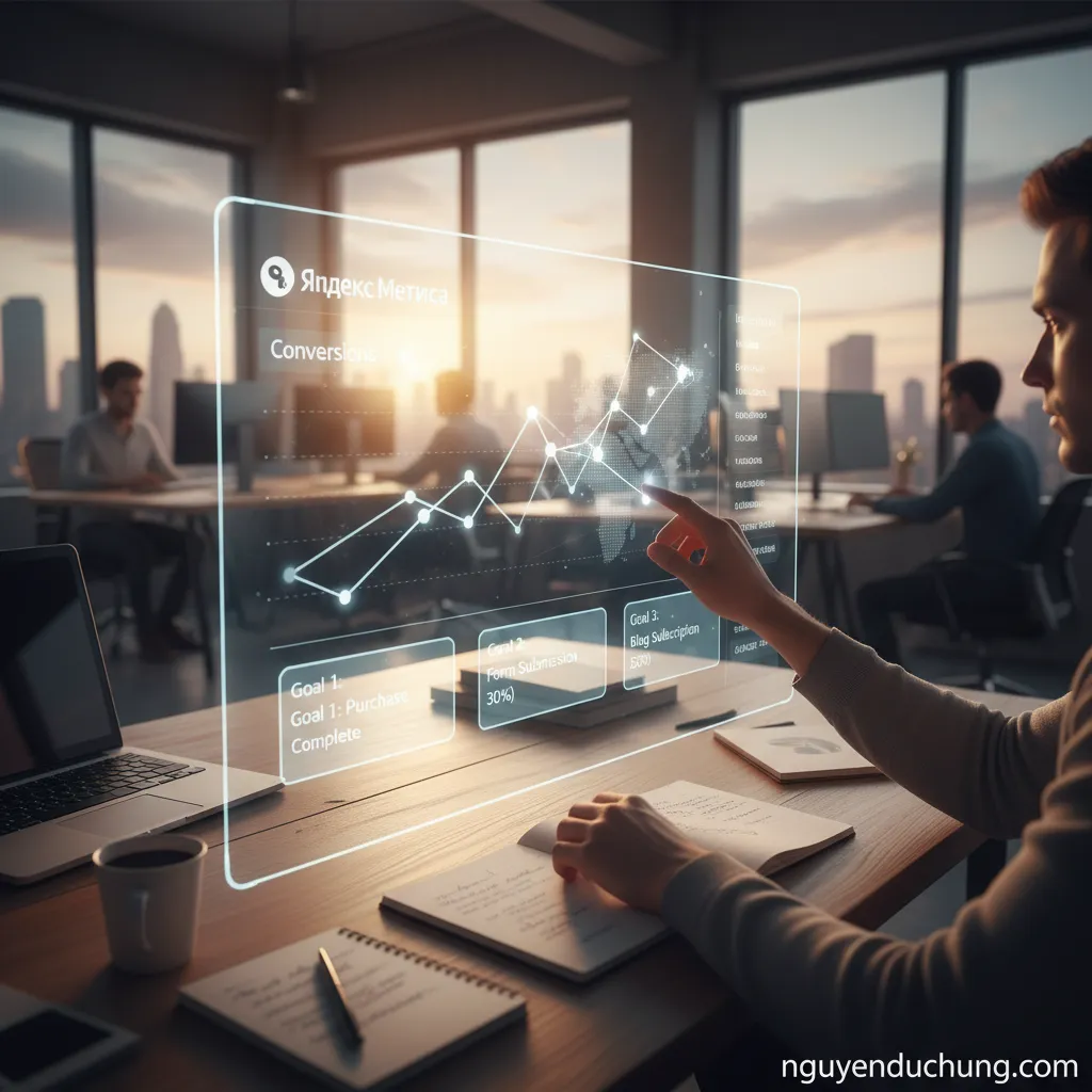 3. Theo dõi chuyển đổi Yandex Metrica