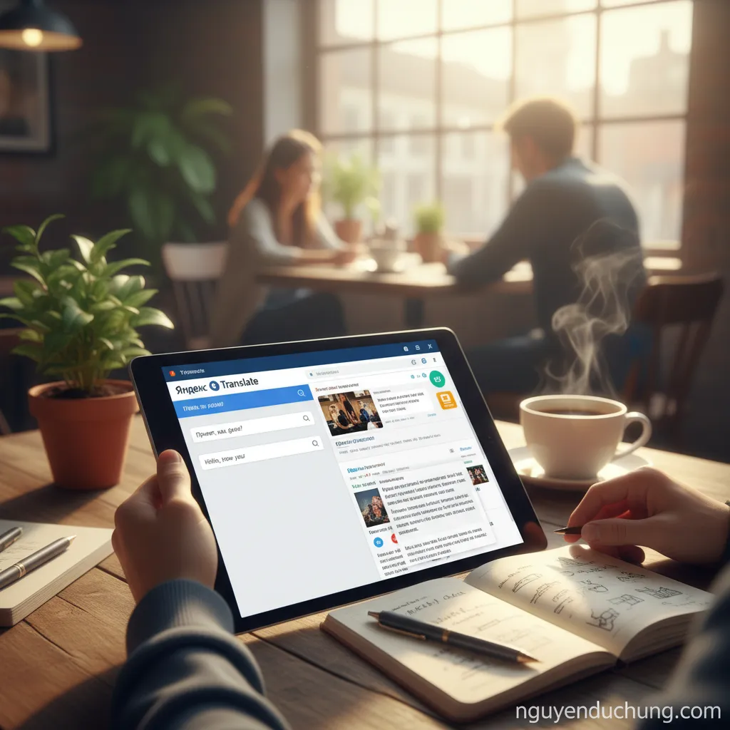 Yandex Translate tích hợp ứng dụng khác