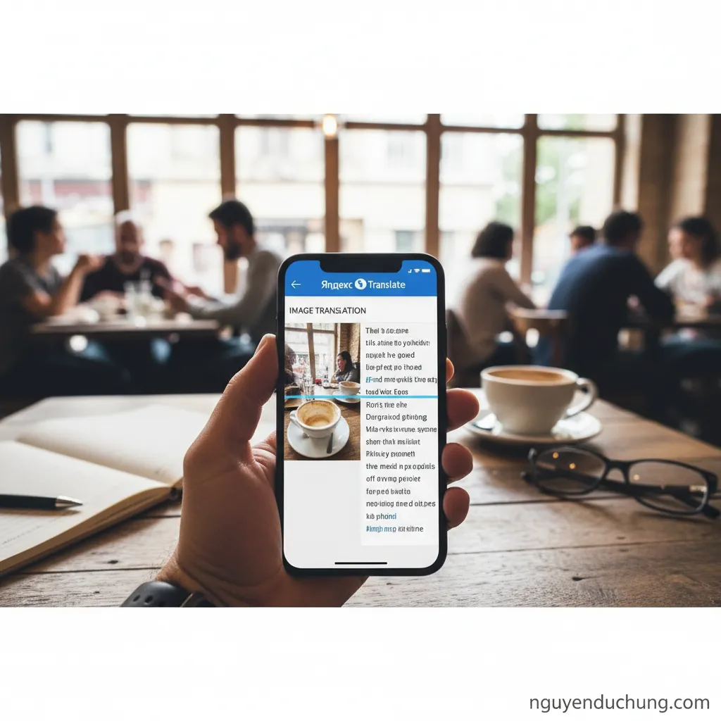 Yandex Translate dịch văn bản hình ảnh